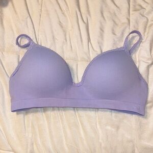 PINK Victoria's Secret Purple Wireless Bra